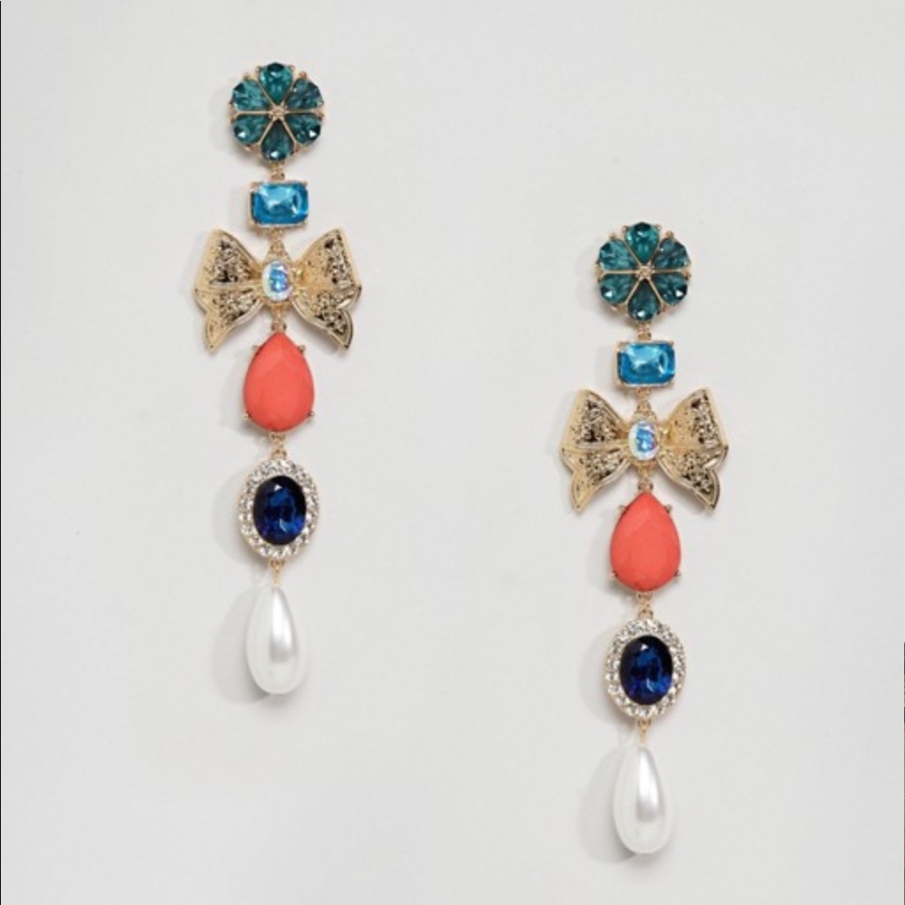 ASOS Occasion Tier Drop Earrings